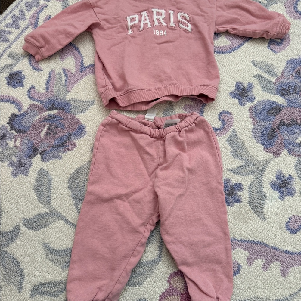 H&M Soft Pink Toddler Outfit